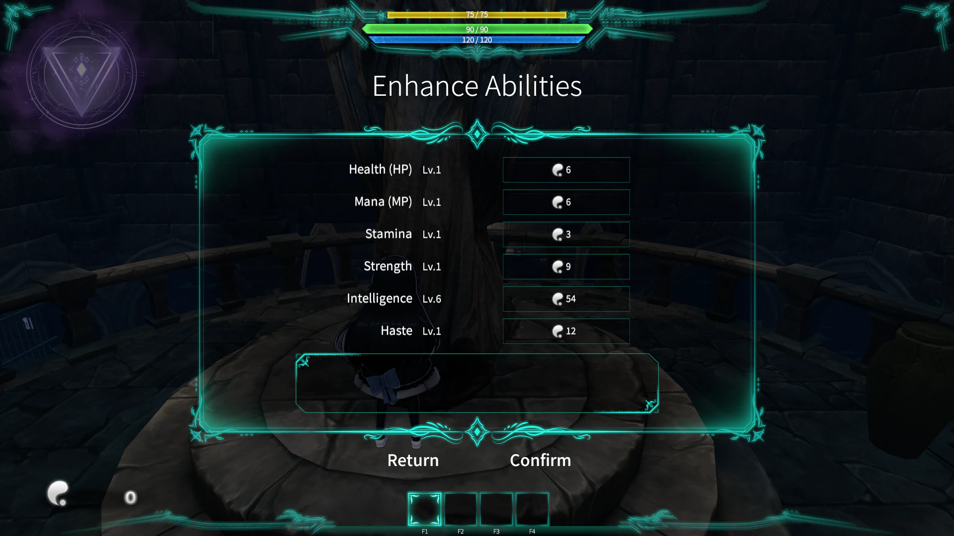 Stats at end of Underground